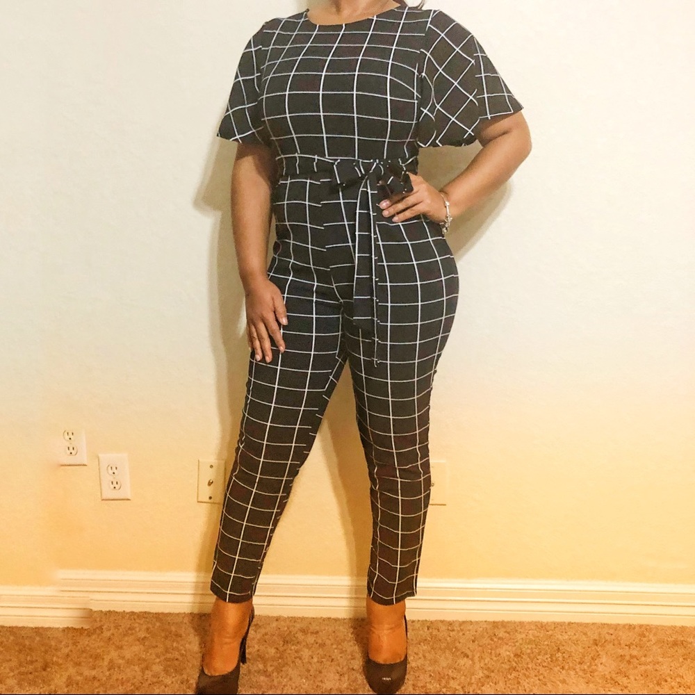 Black jumpsuit